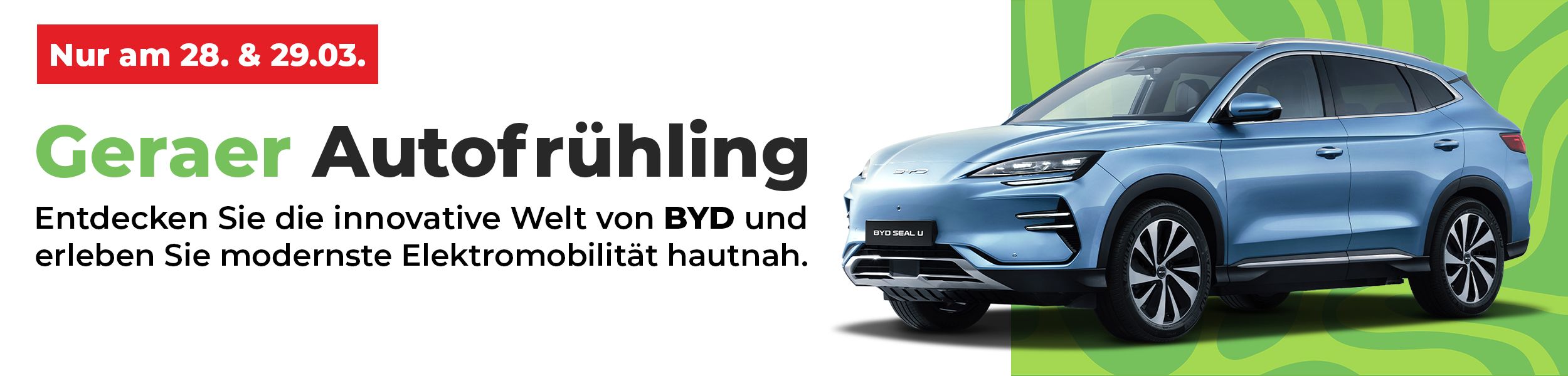 Geraer Autofrühling – Elektromobilität und Automesse erleben