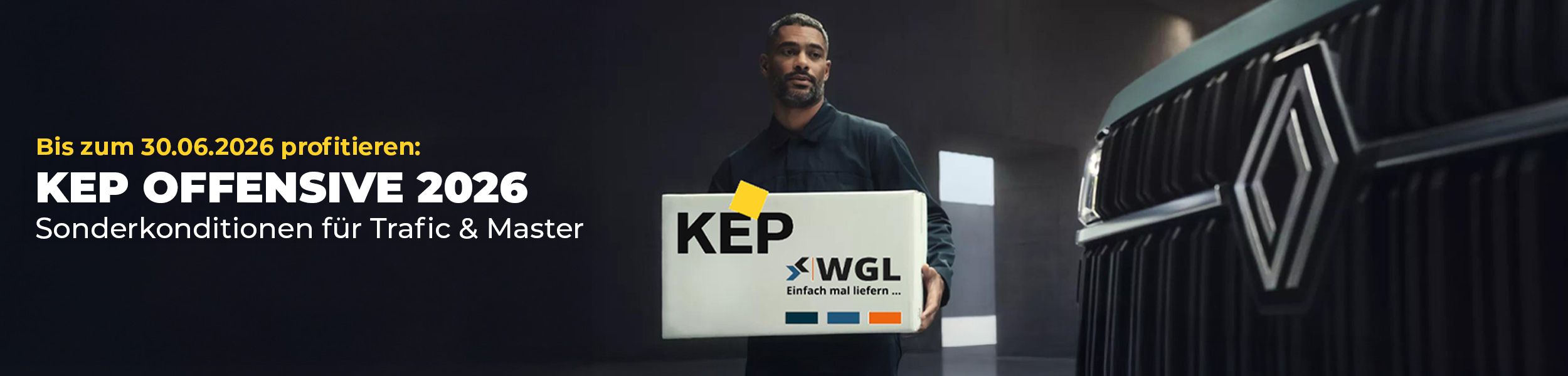 Sonderkonditionen für Kurier-, Express- & Paketdienstleister – KEP OFFENSIVE