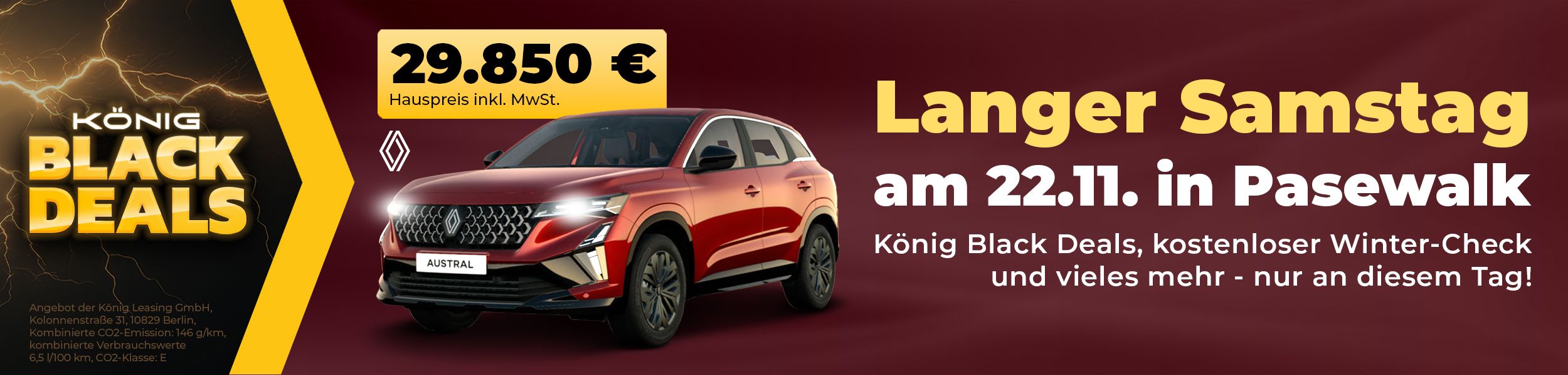 Langer Samstag in Pasewalk – Black Deals und Winter-Highlights warten auf Sie!