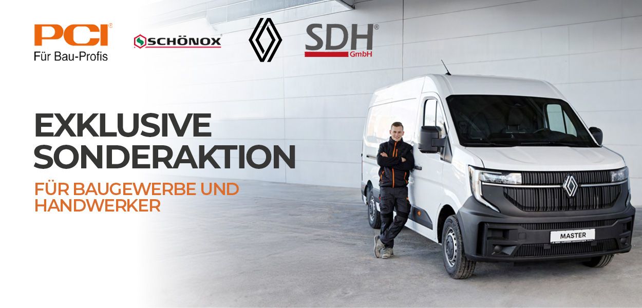 SDH-Sonderaktion für Baugewerbe und Handwerker