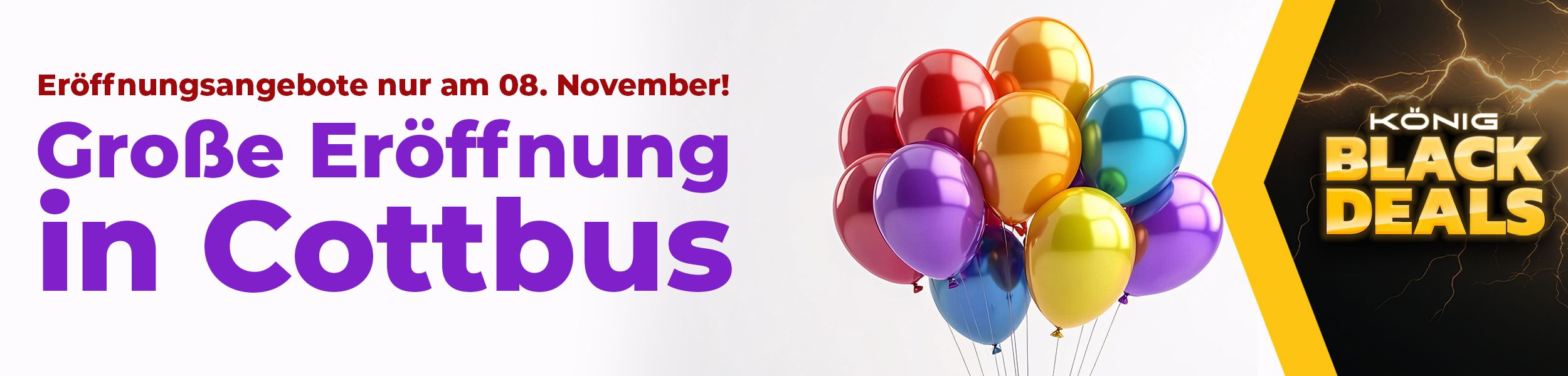 Langer Samstag in Cottbus: Eröffnung am 8.11.2025