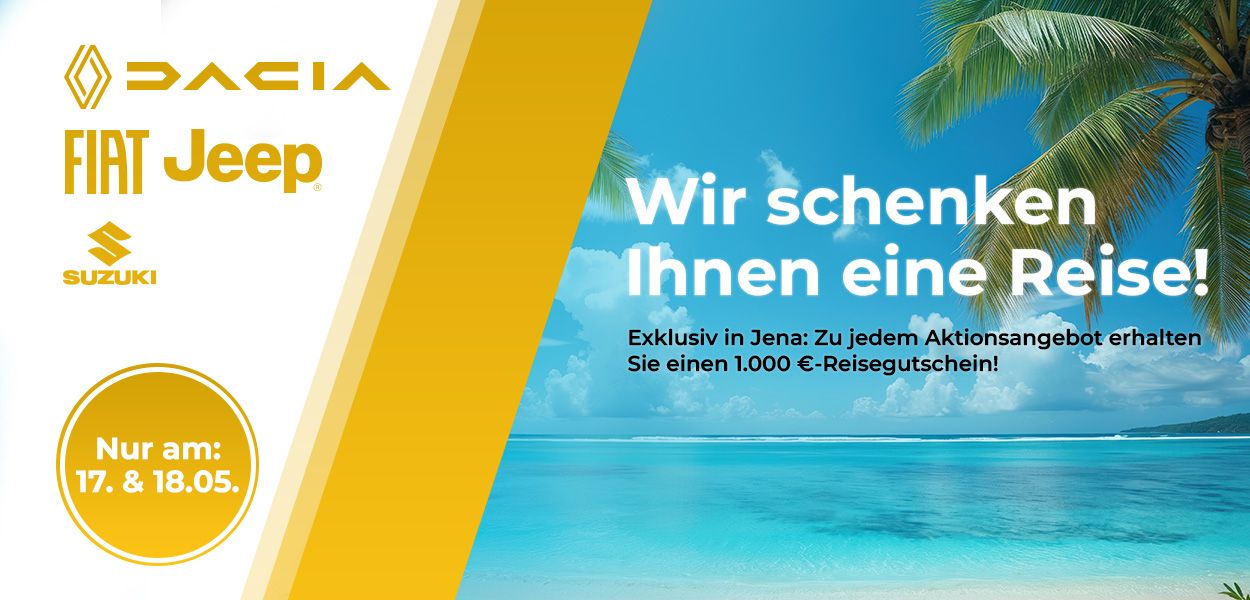 Großes Rausverkaufswochenende in Jena mit Raus-damit-Preisen!