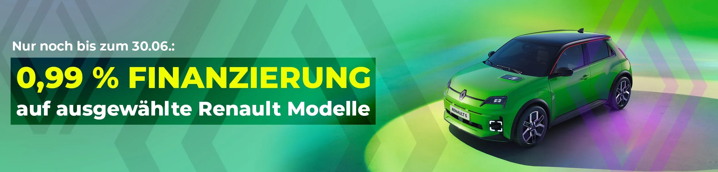 0,99 % Finanzierung auf ausgewählte Renault Modelle